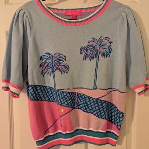 Lilly Pulitzer Vivie Short-sleeved Sweater